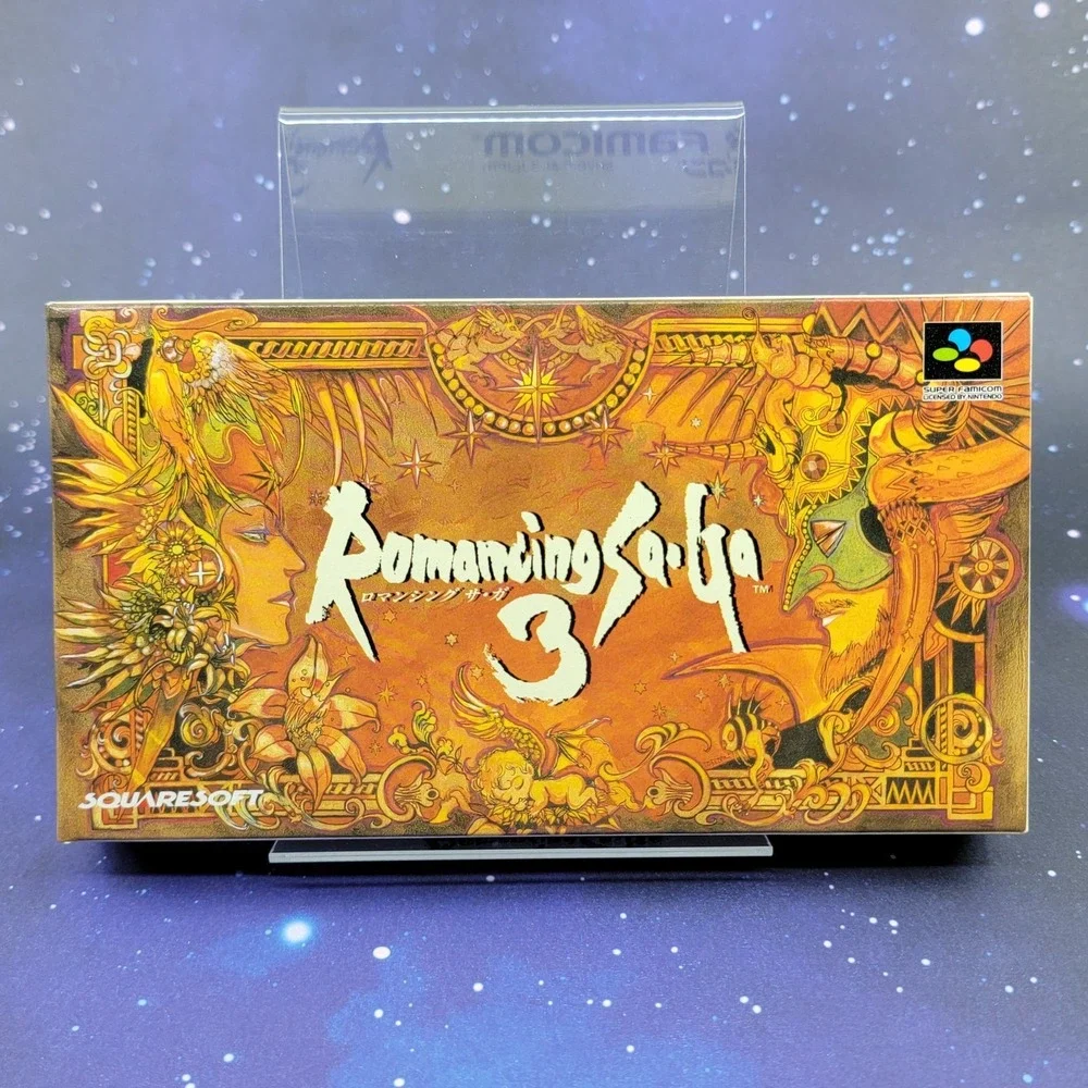 Romancing SaGa 3 (Nintendo Super Famicom) Japanese Video Game CIB Mint 1597